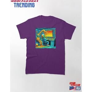 Alien Brain Series Classic Tshirt Retro